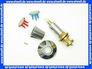 Grohe Oberteil 1 1/4  für UP-Ventil m.Dreikantgriff verchromt 11516