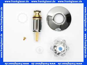 11544000 Grohe Oberteil 11544 3/4 f.UP-Vent. Brillant Griff Markierung blau chrom