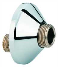 12001 Grohe S-Anschluss Grohe 1/2Zoll x 3/4 Zoll Verstellbereich 7,5 mm mit Rosette verchromt