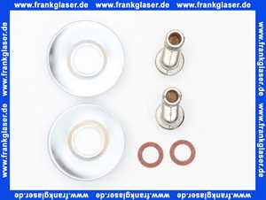 1205000M Grohe S-Anschluss 12050 Schraubrosette 3/8'' x 3/4'' 2 Stück chrom