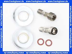 1205000M Grohe S-Anschluss 12050 Schraubrosette 3/8'' x 3/4'' 2 Stück chrom