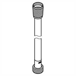 28388000 Grohe Brauseschlauch Silverflex 28388 1750mm 1/2'' x 1/2'' silber