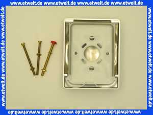 37018P00 Friedrich Grohe Betätigungsplatte Surf 116 x 144 mit Druckknopfbetätigung mattchrom