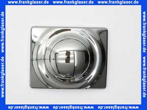 37018 Grohe Abdeckplatte Surf 116x144mm, m.Druckknopfbet., verchromt