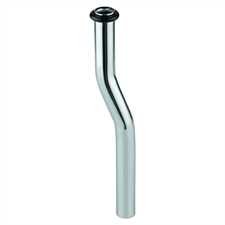 37037000 Grohe Urinal-Spülrohr 37037 Durchm.18mm 200mm aus Messing Kröpfung 20mm chrom