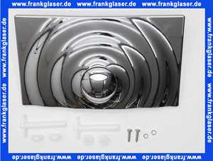 37859000 Grohe Abdeckplatte Drückerplatte Surf-G 37859 hochglanz verchromt zu UP-Spülkasten