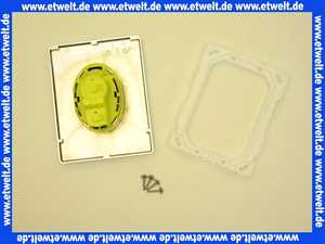 38505P00 Grohe DAL Abdeckplatte Skate Air senkrechte Montage für 2-Mengen Spülkästen Start-Stopp mattchrom