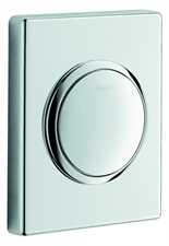 38595 Grohe Abdeckplatte Skate 116x144mm, m. Druckknopfbet., verchromt