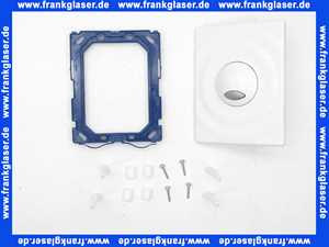 42302SH0 Grohe Abdeckplatte Surf weiß mit ECO-Taste für Spülkasten mit 2 Schläuchen