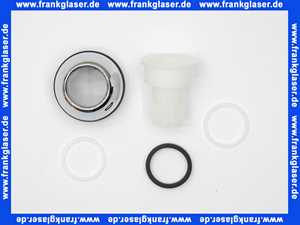 43341000 Grohe Abgangsstutzen 43341 komplett für Rondo A.S. Druckspüler chrom