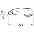 46312UU0 Grohe Spülbrause 46312 f. Zedra/Europlus granicreme