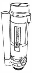 Grohe Ablaufventil 49061 für aufgesetzte Bau Keramik Spülkasten 39436/39437 49061000