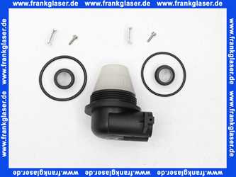 187622E Grünbeck Adapter Flaschenadapter mit Harzfänger O-Ring und Steckkupplung zu WWM 2 GSX Grivory