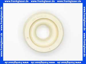 3172 Haas Euro Dubletta WC Spülrohr Verbinder weiss