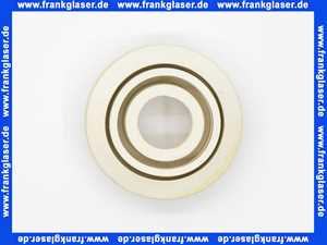 3172 Haas Euro Dubletta WC Spülrohr Verbinder weiss