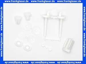 400024 Hamberger Kunststoffscharniere weiss für WC-Sitz