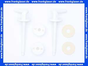 115500 Hamberger Scharnier Kunststoff weiss für WC Sitz Exclusiv