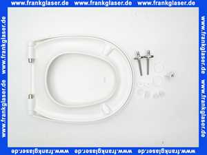 512135 Hamberger WC-Sitz Passat SoftClose Premium, Scharniere Edelstahl, Farbe Edelweiß 404