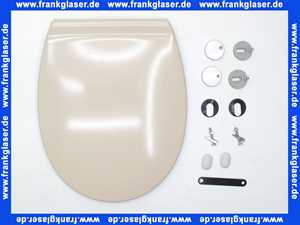 545504 Hamberger WC-Sitz mit Absenkautomatik beige