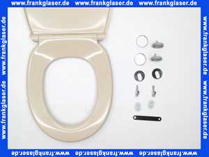 545504 Hamberger WC-Sitz mit Absenkautomatik beige