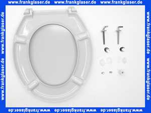 545515 Hamberger Wc-Sitz mit Deckel Serie EXKLUSIV manhattan mit Edelstahl Scharnieren