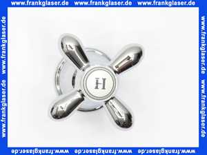 17292000 Hans Grohe Warmwasserkreuzgriff Axor Carlton für 2-Griffarmaturen chrom