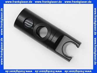 Hansgrohe Schieber Brausehalter Vernis Showerpipe mattschwarz 93729670