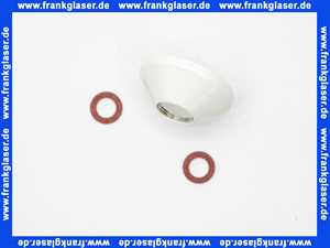 94135450 Hans Grohe Rosette weiss 11/97 für AP-Badebatterie (1 Stück)