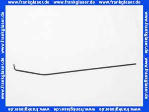 Hansgrohe Universalzugstange D4 gebogen mattschwarz 96657670