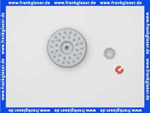 97472000 Hans Grohe Strahlkörper Bodyvette Seitenbrause Stopp chrom mit Strahlscheibe hellgrau