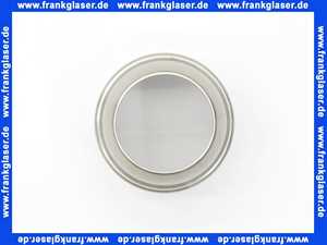 97800800 HansGrohe Kugelrosette, Edelstahl Optic