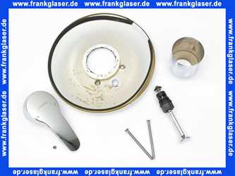 01849183 Hansa Einhand Wannen-Batterie Fertigmontageset Hansamix verchromt für Unterputz Armaturen mit Umschaltung