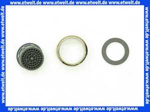 906724 Hansa Luftsprudler 24 x 1 zu Armatur weiß-edelmessing