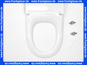 530201 Haro WC-Sitz Madeira C0102G Edelstahl TakeOff, weiß