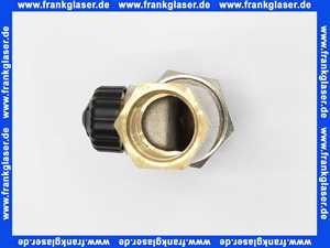 Heimeier Thermostatventil Rotguß vernickelt DN 25 1 Zoll Durchgang