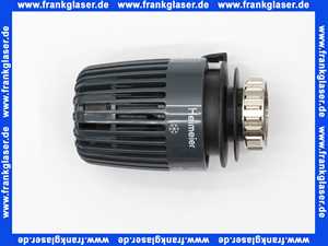 600000503 Heimeier Thermostatkopf mit Festfühler K anthrazitgrau RAL 7016