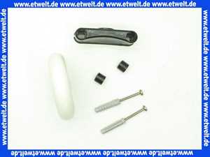 Seifenablage Hewi 477.02.100-99 mit Noppen ohne Ablaufloch reinweiss