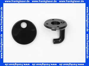 4779001090 Hewi Einzelhaken Serie 477 d:50mm tiefschwarz