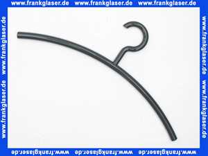 570192 Hewi Kleiderbügel Haken feststehend anthrazitgrau