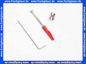 Befestigungsmaterial für Einzelhaken und Reservepapierhalter 162.90.010X... und 162.21.300X...