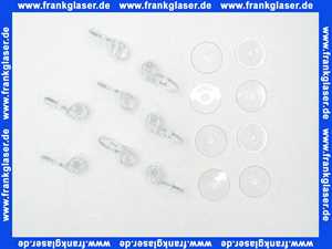 136756.300 Hoesch Scharnier Scharniersatz für Chic-Corner linke Hälfte und Chic-Swing Anschlag Links