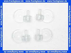 136760300 Hoesch Hoesch Scharnier Scharniersatz mit Kreuzbolzen zu Duschabtrennung Aco, Chic