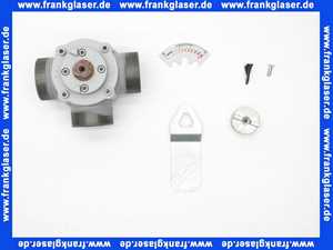 DRU3210 Honeywell Dreiwege-Universalmischer Grauguss AG PN 10 DN32 KvS=10 komplett mit Isolierung