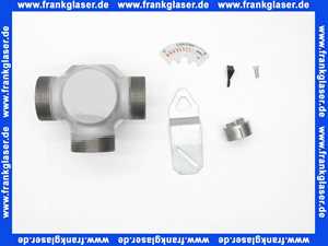 DRU3210 Honeywell Dreiwege-Universalmischer Grauguss AG PN 10 DN32 KvS=10 komplett mit Isolierung