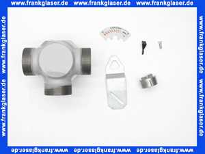 DRU3216 Honeywell Dreiwege-Universalmischer Grauguss AG PN 10 DN32 KvS=16 komplett mit Isolierung