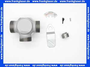 DRU3225 Honeywell Dreiwege-Universalmischer Grauguss AG PN 10 DN32 KvS=25 komplett mit Isolierung