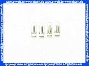 030216000 Hüppe Halteklammern Satz 4 Stück zu Alpha 100