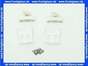 040354 Hüppe Gleitrollen für 1/4-Kreis mit Schiebetüren weiß