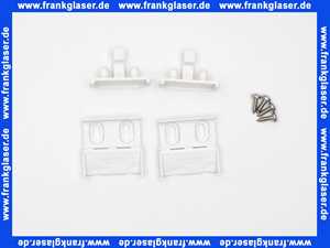 040363055 Hüppe Gleitersatz für Duschabtrennung Inhalt 2 Stück weiß