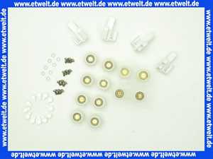 041370055 Hüppe Lauf- und Gleitrollensatz zu Einstiegstür weiß